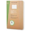 *Užrašų knygutė Moleskine Evernote 13x21cm, langeliais, minkštu viršeliu, 2vnt/pak, rudos spalvos