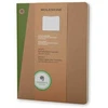 *Užrašų knygutė Moleskine Evernote 19x25cm, linijomis, minkštu viršeliu, 2vnt/pak, rudos spalvos