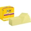 Lipnūs lapeliai 3M Post-it® Super Sticky 76mmx127mm 12vnt. po 90 lapelių, geltonos spalvos