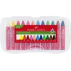 Vaškinės kreidelės Faber-Castell Jumbo, 12 spalvų