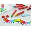 Faber-Castell – Jumbo Wax Crayons, 24 vnt (120034)