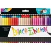 Flomasteriai Faber-Castell Juodas Edition, 50 spalvų