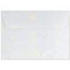 Galeria Papieru Vokai Galeri Papieru, C6 Marble Metallic Light Gold, 120g/m2, 10 vnt./pak.