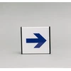Ženklas informacinis 1.14 Kryptis, 93x93mm !