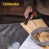 Žibintuvėlis DELI su 3W baterija 1200mAh LED aliuminio korpusu