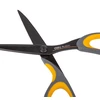 Žirklės DELI E6027, 17.5cm, juodos spalvos