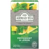 Žolelių arbata Ahmad Peppermint and Lemon, 20x1,5g