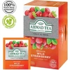 Vaisinė arbata AHMAD ALU WILD STRAWBERRY, 20 vokelių su siūlu po 2 g