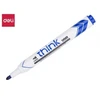 Žymeklis baltai lentai Deli U00130, mėlynas, apvalus galiukas 2 mm