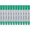 Žymeklis baltai lentai Deli U00150 žalias, apvalus galiukas, 2mm