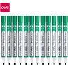 Žymeklis baltai lentai Deli U00150 žalias, apvalus galiukas, 2mm