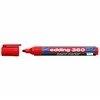 Žymeklis baltai lentai Edding 360, apvaliu galiuku, 1,5-3mm, raudonos spalvos