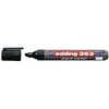 Žymeklis baltai lentai Edding 363, kirstu galiuku, 1-5mm, juodos spalvos