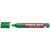 Žymeklis baltai lentai Edding 363, kirstu galiuku, 1-5mm, žalios spalvos