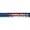 Žymeklis baltai lentai Edding 363, kirstu galiuku, 1-5mm, mėlynos spalvos
