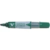 Žymeklis baltai lentai Pilot V Board Master, 2,2-5,2mm, žalios spalvos