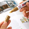 Permanentinis žymeklis Deli U500, 2 mm aukso spalvos