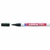 Žymeklis Edding 751 lako pagrindu, apvaliu galiuku, 1-2mm, geltonos spalvos