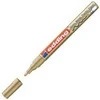 Žymeklis Edding 751 lako pagrindu, apvaliu galiuku, 1-2mm, skirtas dekoravimui, auksinės spalvos