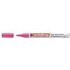 Žymeklis Edding 751 lako pagrindu, apvaliu galiuku, 1-2mm, rožinės spalvos