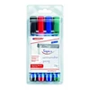 Žymeklių popieriui rinkinys Edding 380, 1,5-3mm, 4 spalvos