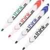Žymeklių rinkinys baltai lentai Deli U00101, 4 spalvos, apvalus galiukas, 2mm