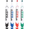 Žymeklių rinkinys baltai lentai Deli U00101, 4 spalvos, apvalus galiukas, 2mm