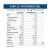 Applied Nutrition Pump 3G Original Pre Workout 375 g su kofeinu : Skonis - Vaisių punšo
