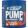 Applied Nutrition Pump 3G Zero stimulant Pre Workout 375 g be kofeino