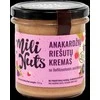 Milinuts Mili Nuts Anakardžių riešutų kremas su liofilizuotomis avietėmis : Svoris - 250 g