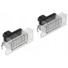 NTY LED numerių apšvietimas Opel Movano A, Renault Clio, Megane 2002-