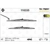 SWF Valytuvai S500/475 mm 2 vnt.