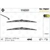 SWF Valytuvai S530/475 mm 2 vnt.