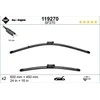 SWF Valytuvai VISIOFLEX Flat 600/450 mm 2 vnt.