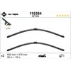 SWF Valytuvai VISIOFLEX 650/475 mm 2 vnt.