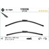 SWF Valytuvai VISIOFLEX Flat 680/680 mm 2 vnt.