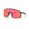 Oakley Sutro sportiniai akiniai nuo saulės matiniai juodi su Prizm Trail Torch lęšiais