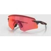 Oakley Encoder sportiniai akiniai nuo saulės, matiniai raudoni su „Prizm Trail Torch“ lęšiais