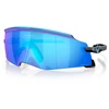 Sportiniai akiniai nuo saulės Oakley Kato poliruotos juodos/prizm safyro spalvos