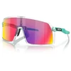 JAV Oakley Sutro clear/celeste Prizm road akiniai