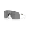 Sportinės saulės akiniai Oakley Sutro Lite PC matinis baltas su Prizm Juodas juodomis lęšiais