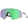 OAKLEY Sutro Lite Sweep Matte Baltas/Prizm Road Jade sportiniai saulės akiniai