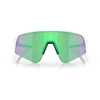 OAKLEY Sutro Lite Sweep Matte Baltas/Prizm Road Jade sportiniai saulės akiniai