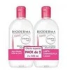 Bioderma Sensibio H2O makiažą šalinantis micelinis vanduo 2x500ml