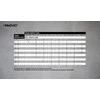 Beisbolo lazda aliumin AVENTO 47AC 70cm Sidabrinis