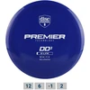 Blue Diskgolfo diskas Distance Driver Q-LINE PREMIER DD3 Mėlyna