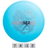 Blue Diskgolfo diskas Fairway Driver MERMAID Active neskęstantis Light Mėlyna