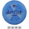 Blue Diskgolfo diskas Putter D-LINE FLEX3 Vapor P1 Niklas Anittila Edition Mėlyna