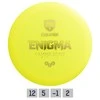 Discmania Diskgolfo diskas Distance Driver NEO ENIGMA Evolution Geltona