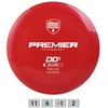 Diskgolfo diskas Distance Driver Q-LINE PREMIER DD1 Raudona